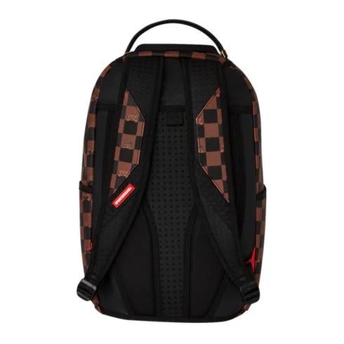 MOCHILA MARRÓN PEEKING CHARACTER SPRAYGROUND